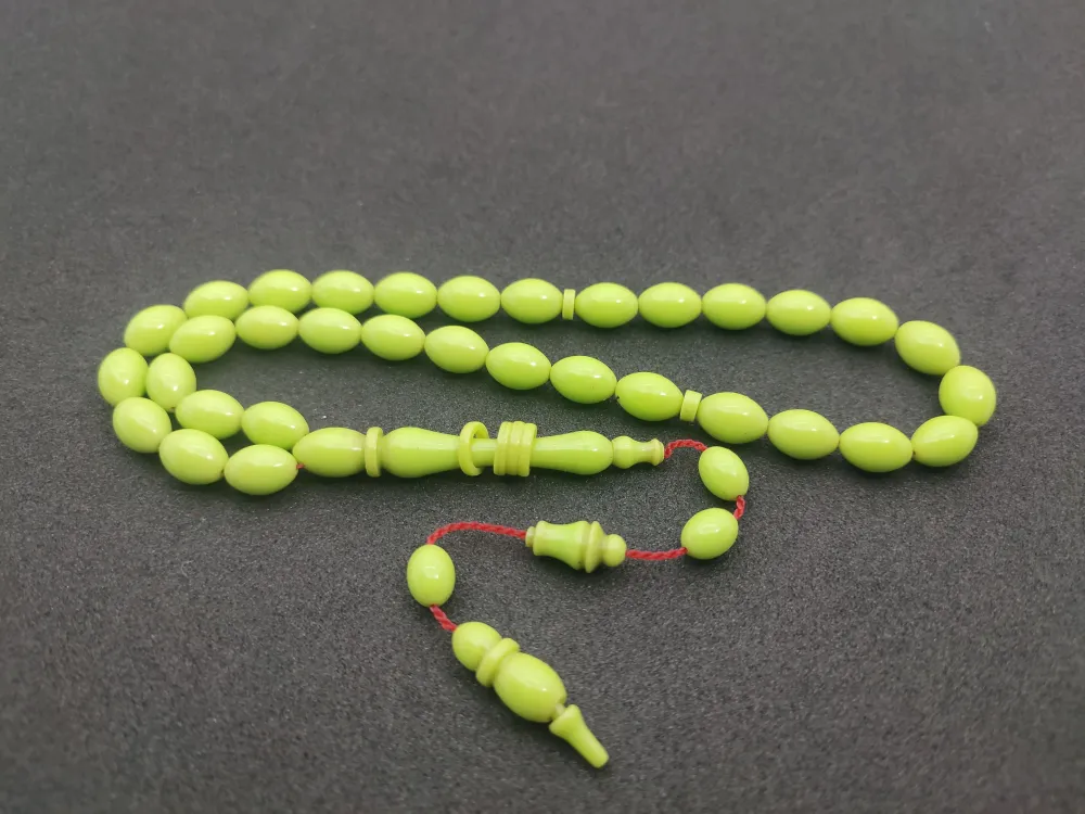 Ahmet Eryılmaz Usta Eseri̇ 0.6 Deli̇m İmame Halkalı Aykırı Renk Sıkma Kehri̇bar küçük resim 2