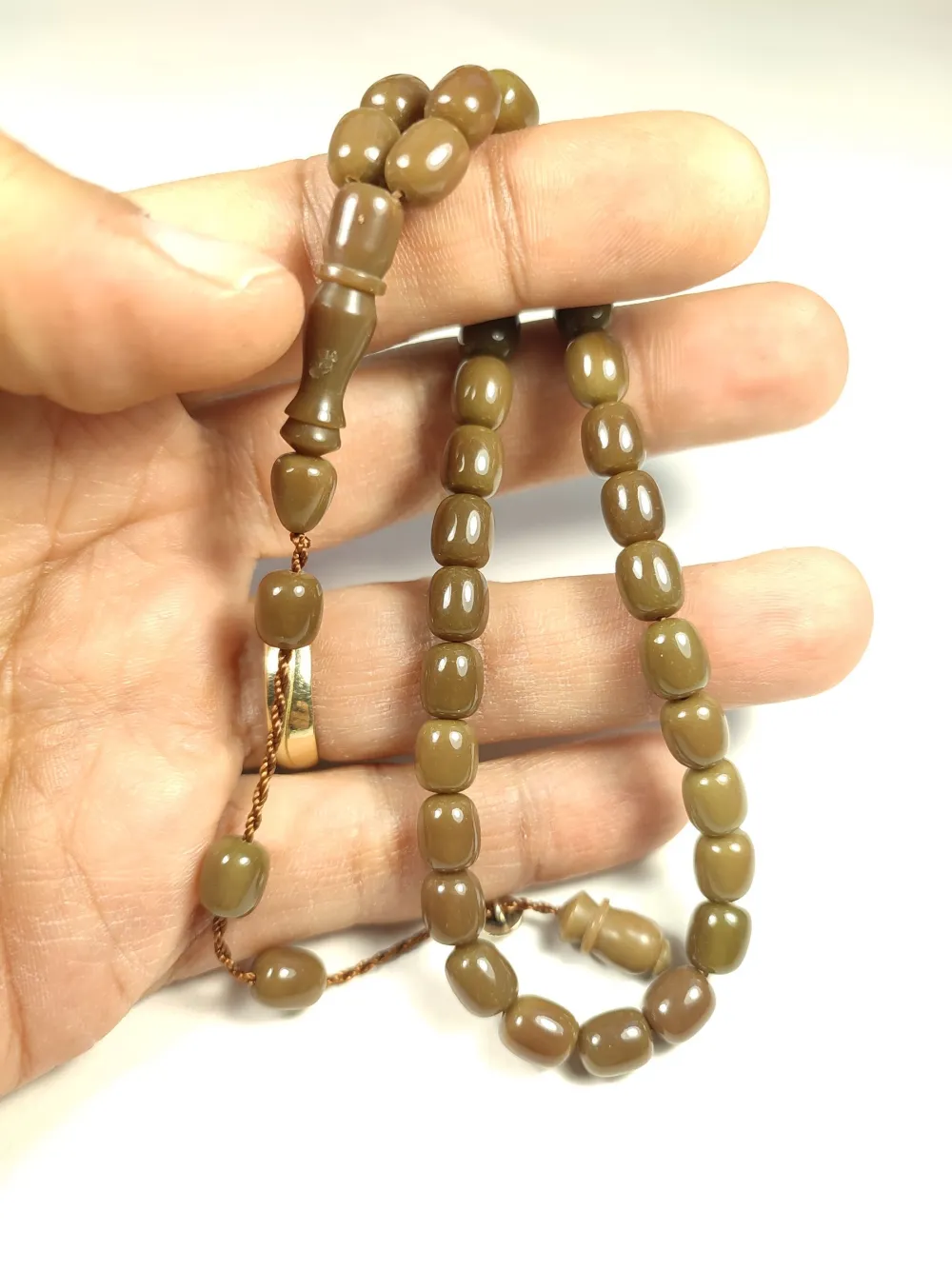 Şükrü Baba Usta İşi̇ İmzalı Mühürlü Bi̇lek Boy Kanayan Bağa küçük resim 5