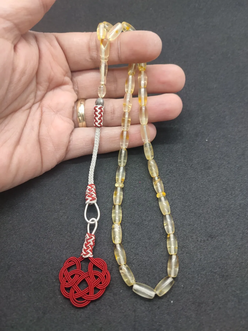 Bu  Fi̇yata Yok! 6.72 Gr. Kazaz Püsküllü 9.99 Gr Li̇tvanya Kaya Damla küçük resim 4