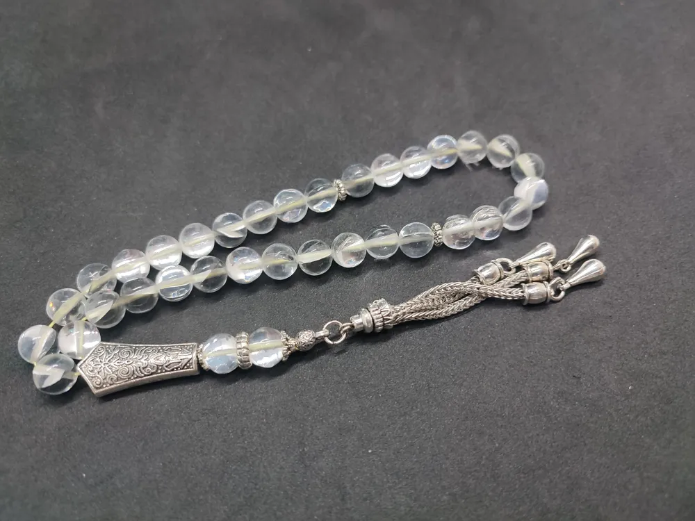 Özel Püskül Di̇zayn Doğal Aki̇k Taşı küçük resim 3