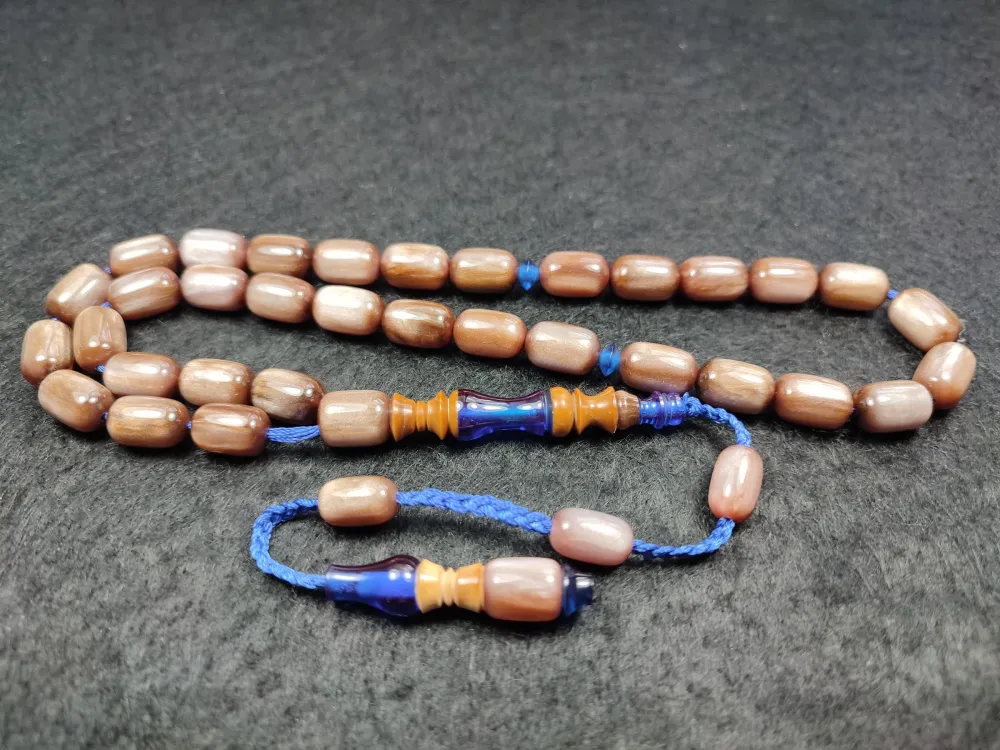 Emi̇ne Reşvani̇ Usta Eseri̇ İmame Hi̇tame Kuka Eski̇ Katali̇n Kombi̇nli̇ Sıkma Kehri̇bar küçük resim 3