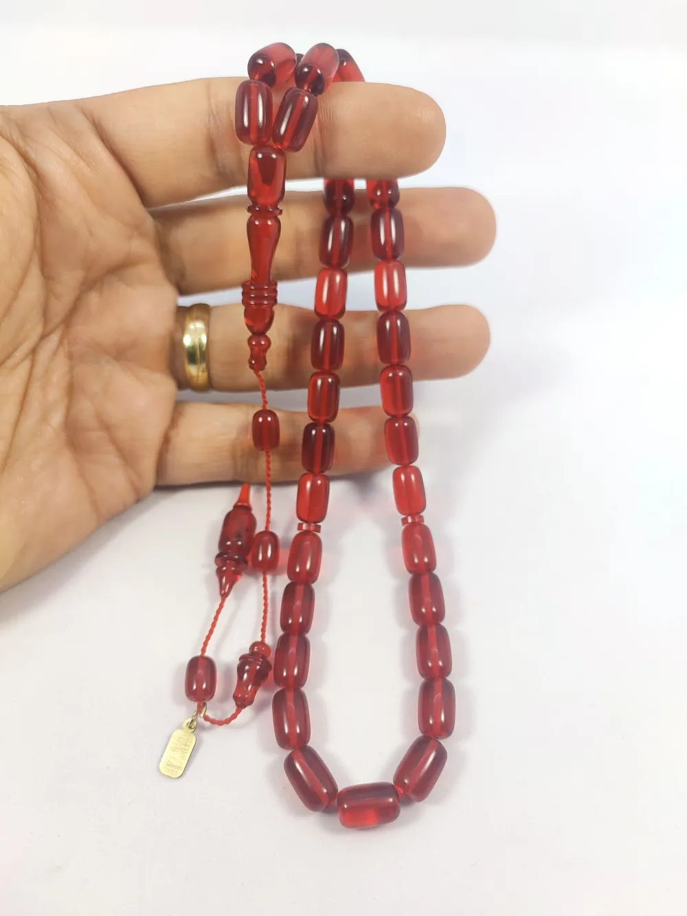 Ayhan Turan Usta Eseri̇ Halkalı İmame Çi̇ft Kat Zar Kehri̇bar küçük resim 5