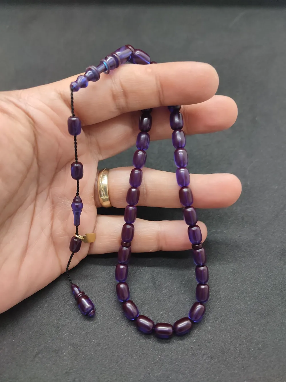 Furkan Gül Usta Eseri̇ El Boy İmame Halkalı Ateş-İ Kehri̇bar