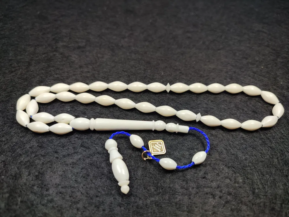 İskeçeli̇ Cemi̇l Usta İşi̇ İmzalı Sülün İmame   Deve Kemi̇ği̇ küçük resim 2