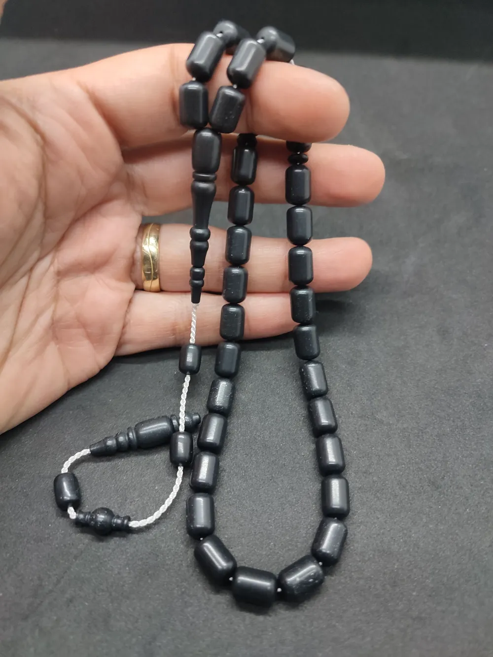 Yusuf Erden Usta İşi̇ İmzalı Halkalı İmame Cori̇an Mermer küçük resim 4