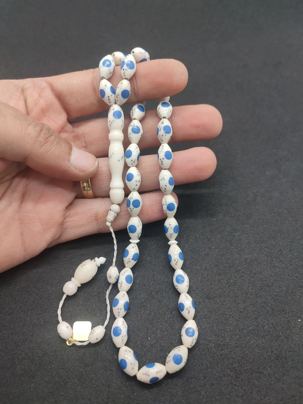 İskeçeli̇ Cemi̇l Usta Eseri̇ Bronz Çakımlı Mi̇neli̇  Deve Kemi̇ği̇ küçük resim 5