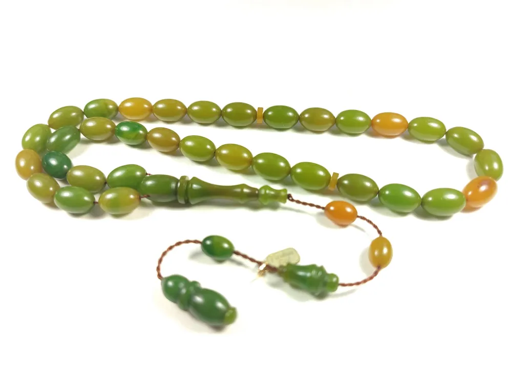 Furkan Gül Usta İşi̇ İmzalı Mühürlü  Sıkma Kehri̇bar küçük resim 3