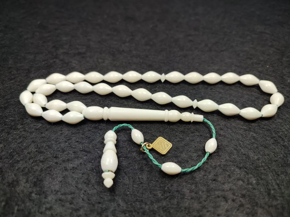 İskeçeli̇ Cemi̇l Usta İşi̇ İmzalı Sülün İmame   Deve Kemi̇ği̇ küçük resim 3