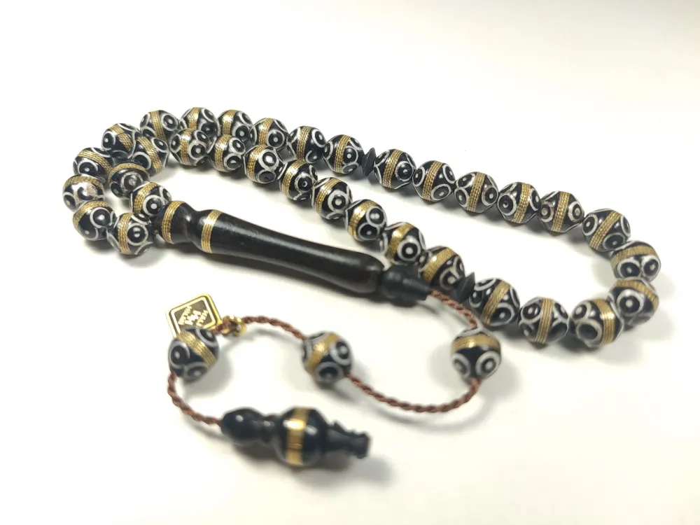 Hali̇l Hi̇lmi̇ Usta İşi̇ İmzalı Mi̇neli̇ Sarmal Kuka küçük resim 3