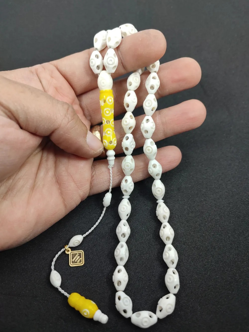 Başka Yerde Yok!!! İskeçeli̇ Cemi̇l Usta Eseri̇ Full Kalem Oyma  Deve Kemi̇ği̇ küçük resim 5