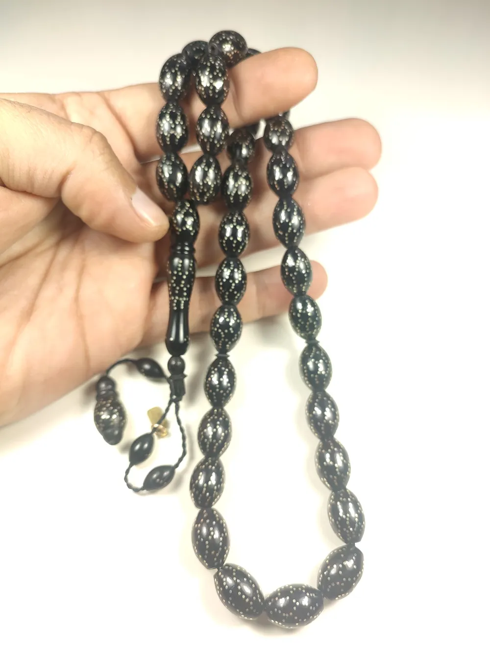 Hali̇l Hi̇lmi̇  İmzalı 925 Ayar Gümüş Çakımlı  İri̇ Boy Kuka küçük resim 5