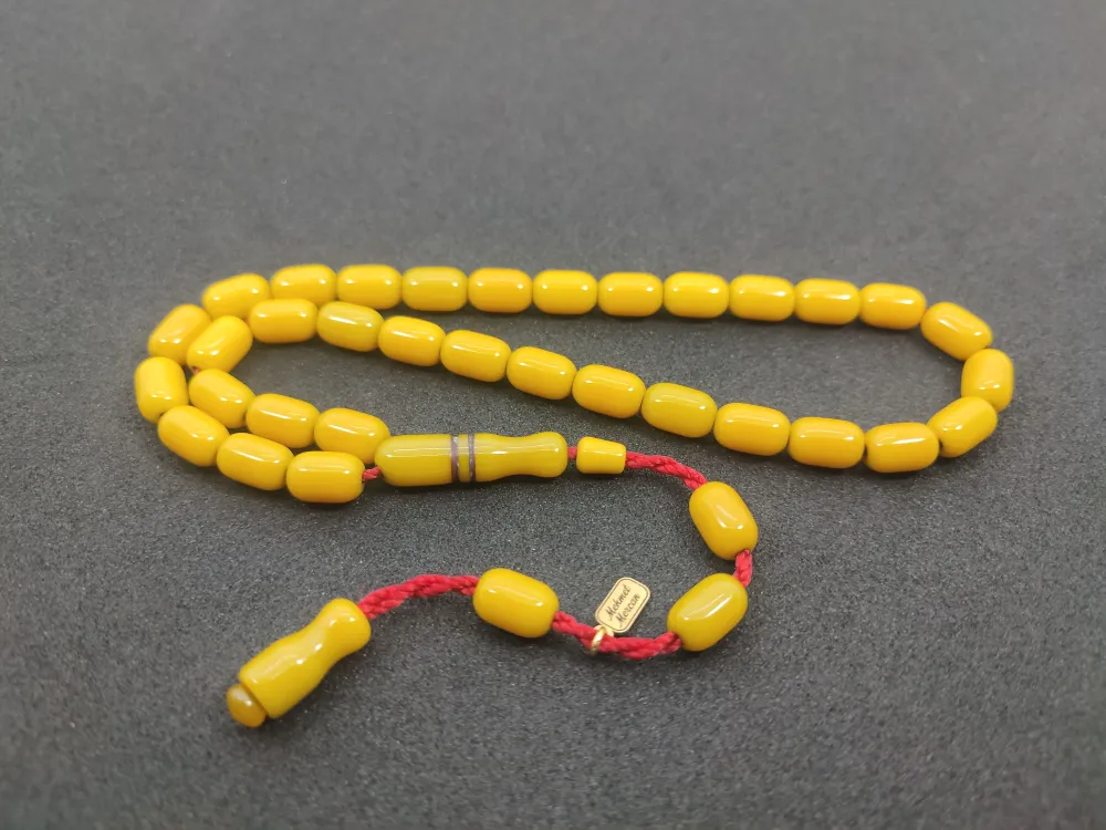 Mehmet Mercan Usta Eseri̇ 2 Kat Ci̇lalı Sıkma Kehri̇bar küçük resim 2