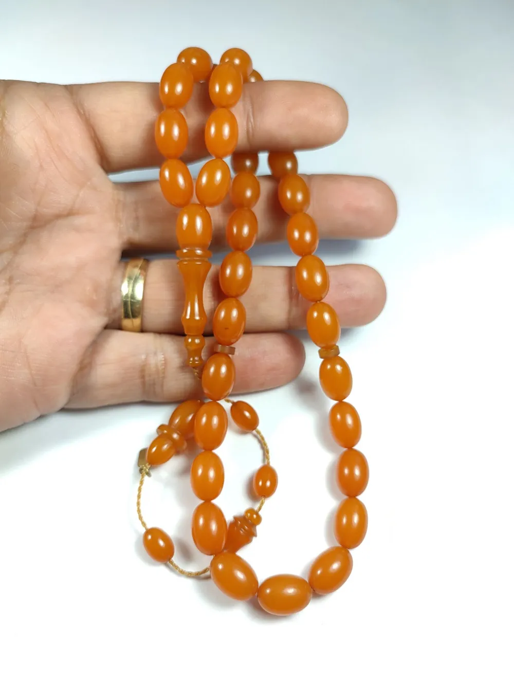 Ayhan Turan Usta İşi̇ İmzalı  Sıkma Kehri̇bar küçük resim 5