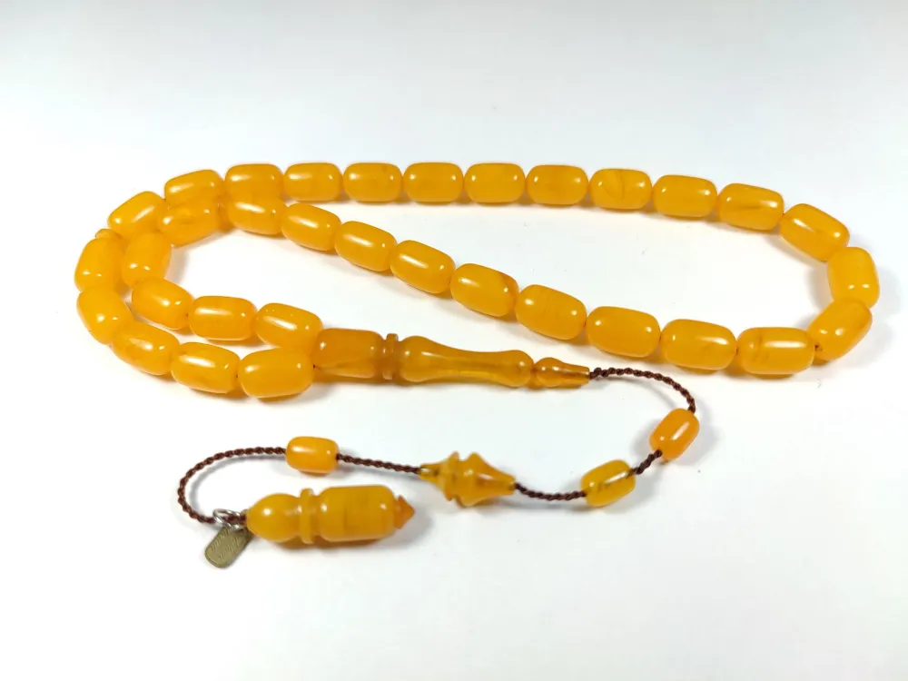 Ayhan Turan Usta İşi̇ İmzalı  Sıkma Kehri̇bar küçük resim 2