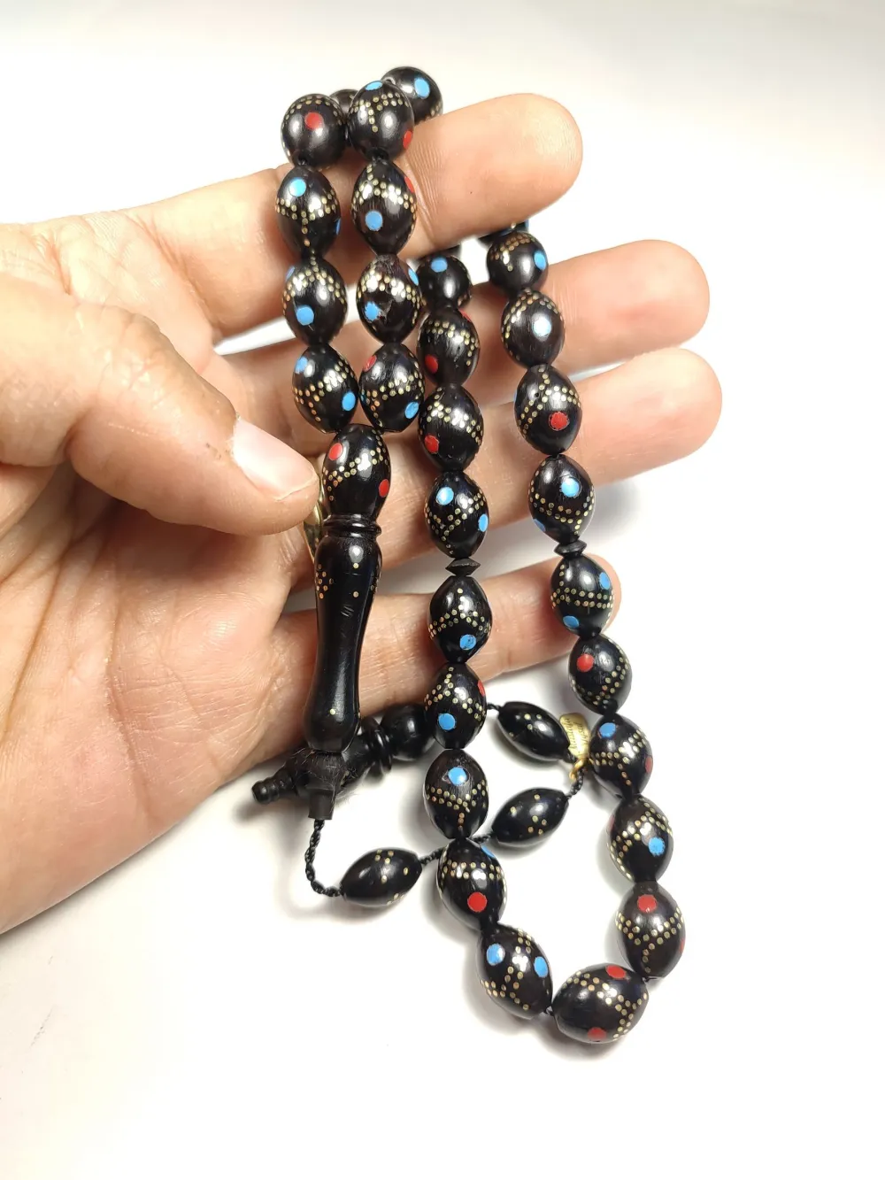 Hali̇l Hi̇lmi̇ Usta İşi̇ İmzalı Mi̇neli̇ Gümüş Çakımlı Kuka küçük resim 4