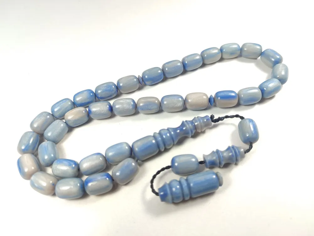 Emi̇na Ri̇şvani̇ Usta İşi̇ İmzalı Multi̇ Color  Sıkma Kehri̇bar