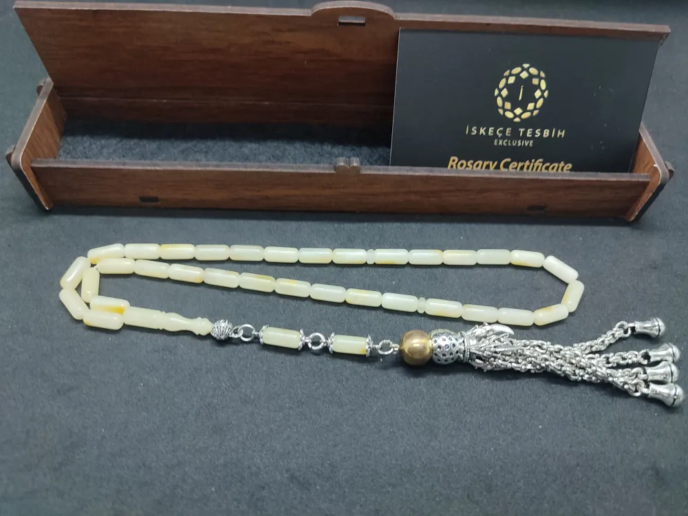 Ahşap Kutulu  Gümüş Püsküllü 9.20 Gr. Rus Kali̇ngrad Kaya Damla küçük resim 3