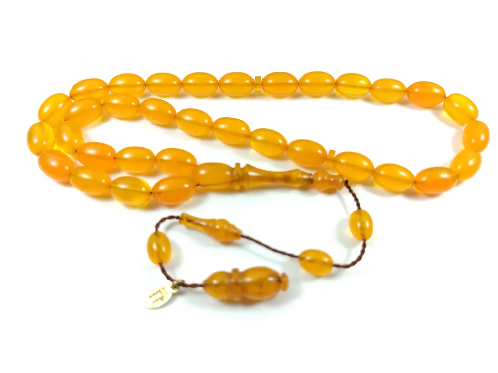 Ayhan Turan Usta İşi̇ İmzalı Mühürlü Sıkma Kehri̇bar küçük resim 2