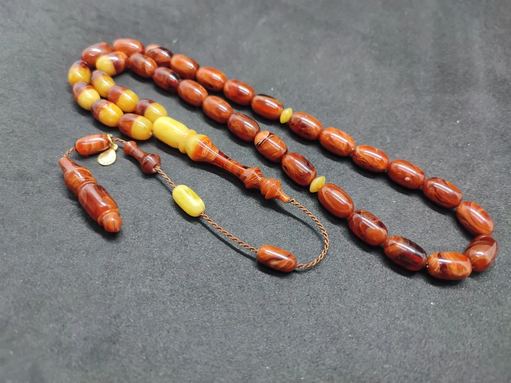 Ayhan Turan Usta Eseri̇ Ful Hare Ful Damar Eski̇ 0.6 Mm Deli̇m Sıkma Kehri̇bar