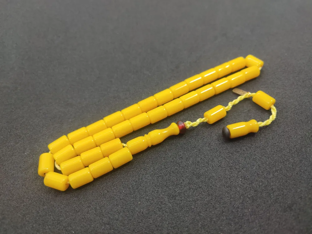 Muhammed Dabbas Usta İşi̇ İmzalı Sıkma Kehri̇bar