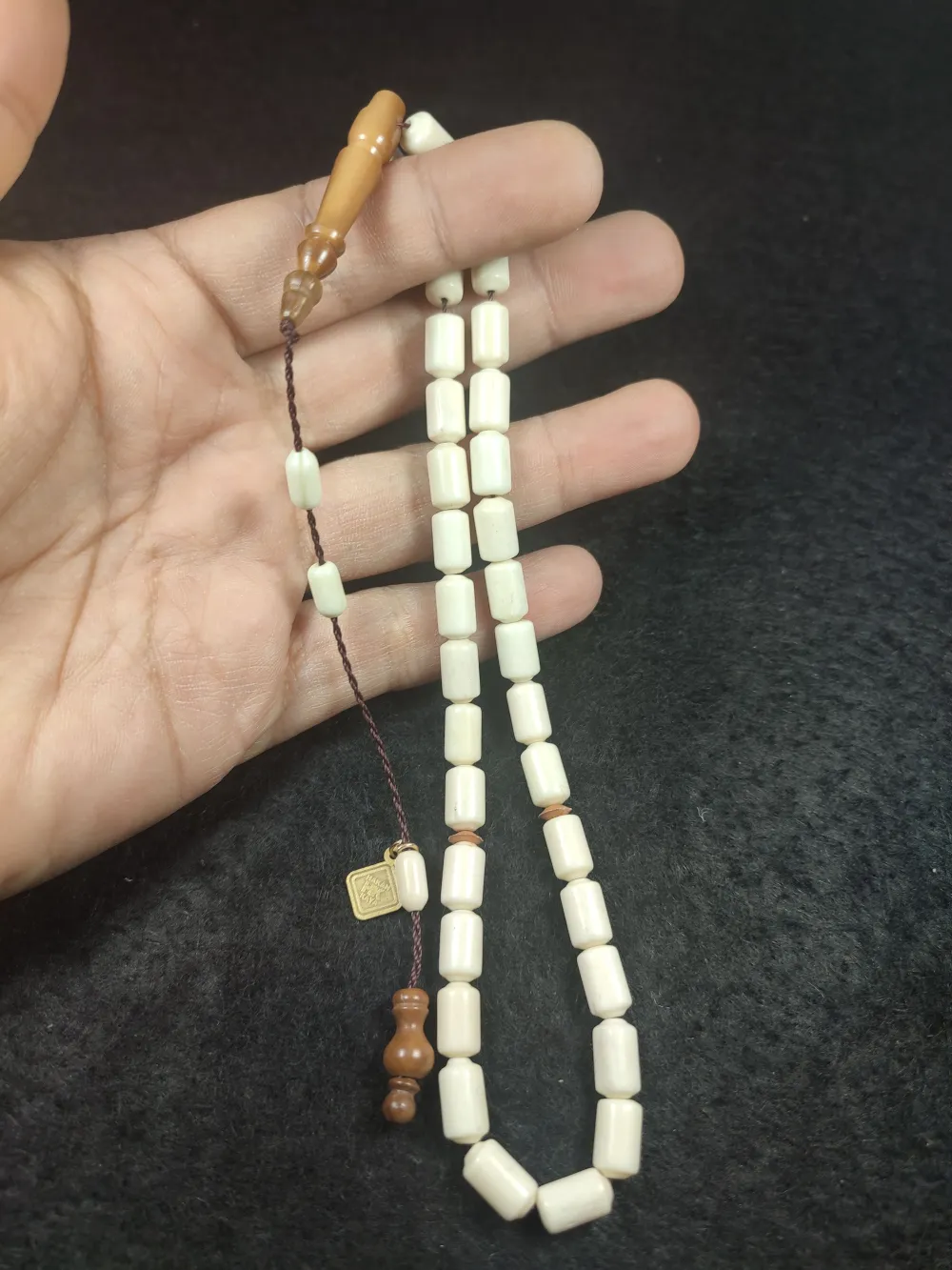 İskeçeli̇ Cemi̇l Usta İmzalı Kuka Kemi̇ği̇ Kombi̇nli̇ Bali̇na Kemi̇ği̇ küçük resim 4