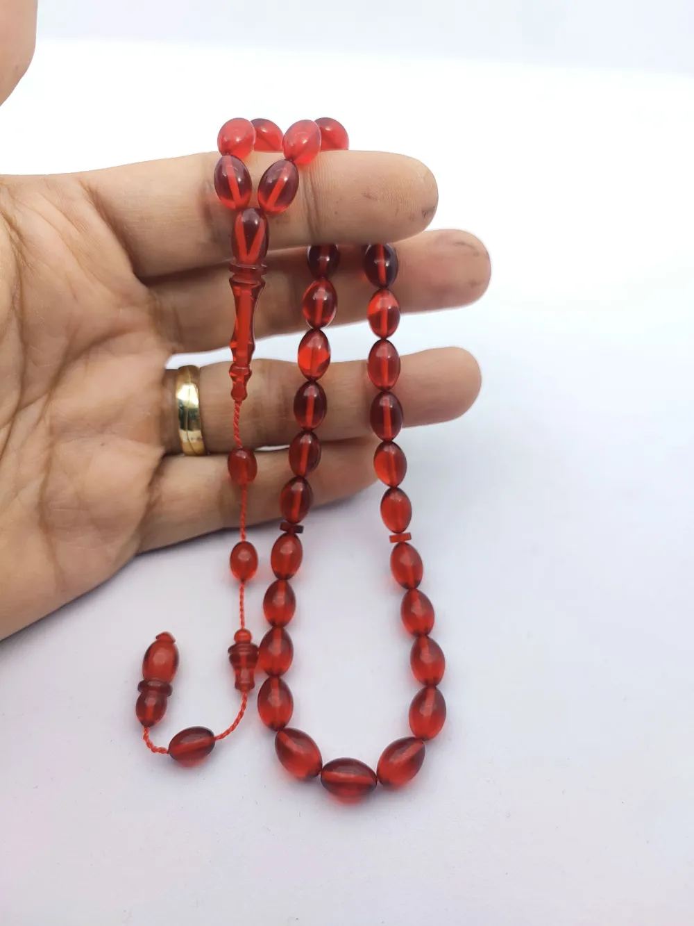 Ahmet Eryılmaz Usta Eseri̇ 0.6 Deli̇m Çi̇ft Ci̇lalı Alman Zar  Kehri̇bar küçük resim 5