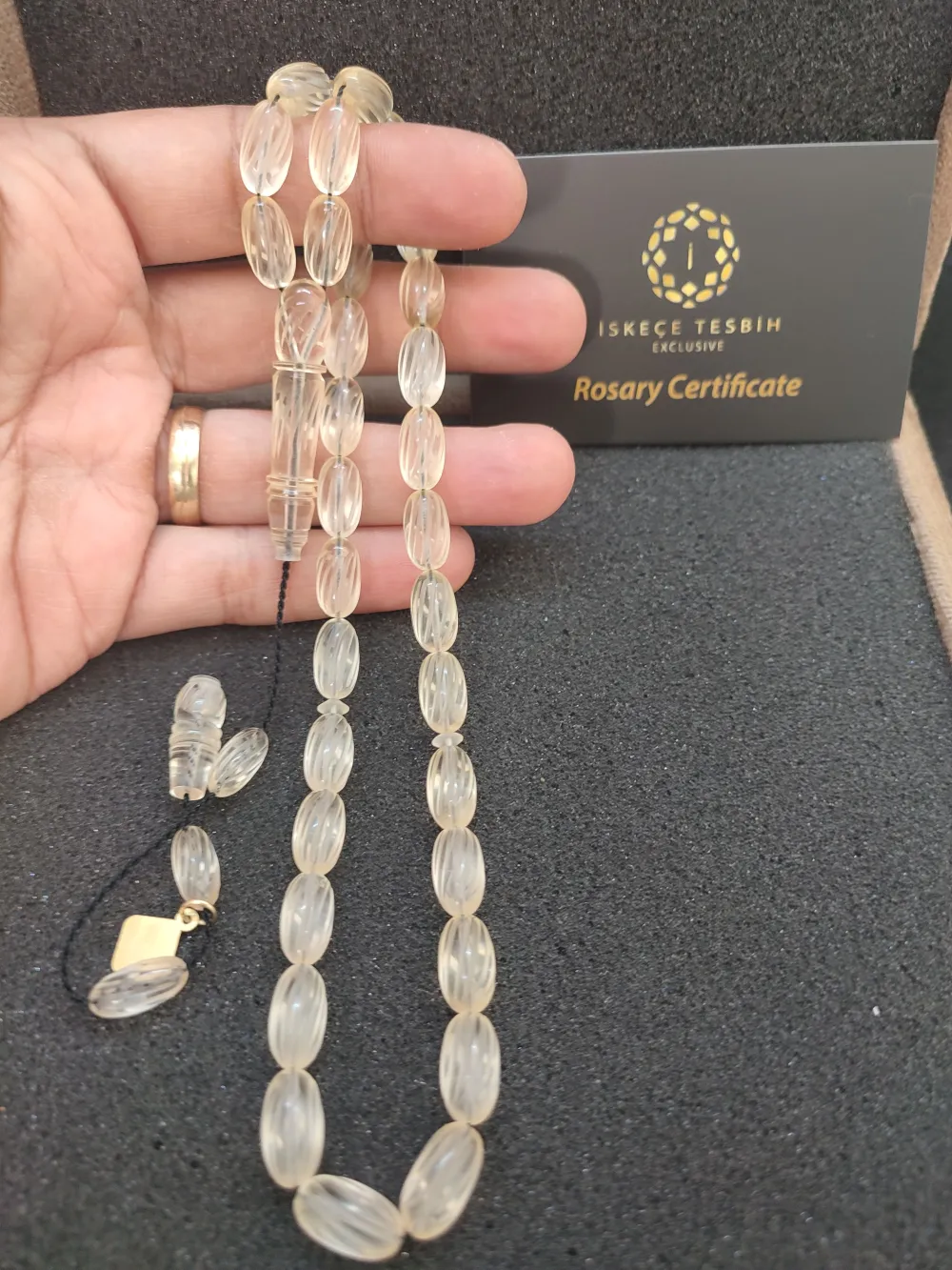 İskeçeli̇ Cemi̇l Usta Eseri̇ Vıp Kutulu 22.07 Gr. Kalem Oyma Ukrayna Damla Kaya küçük resim 4