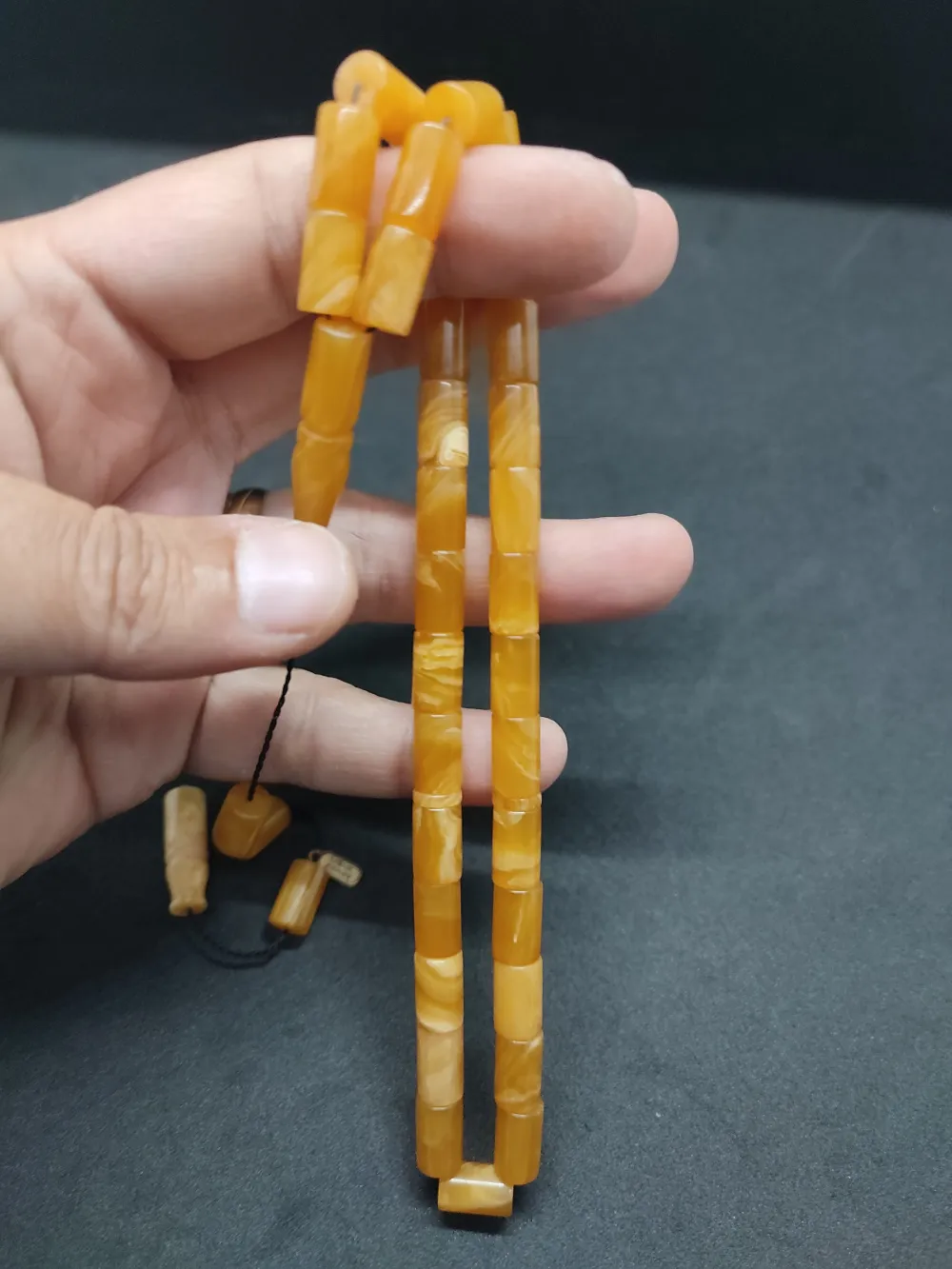 Uğur Şener Usta Eseri̇ 0.6 Şeffaf Deli̇m Çi̇ft Kat Ci̇lalı Ok Gi̇bi̇ Sıkma Kehri̇bar