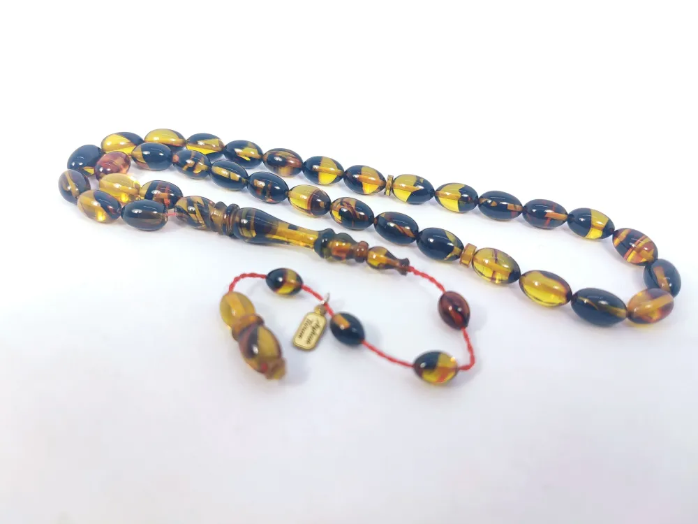 Ayhan Turan Usta Eseri̇ 0.6 Deli̇m Boru Objeden Sıkma Kehri̇bar küçük resim 2