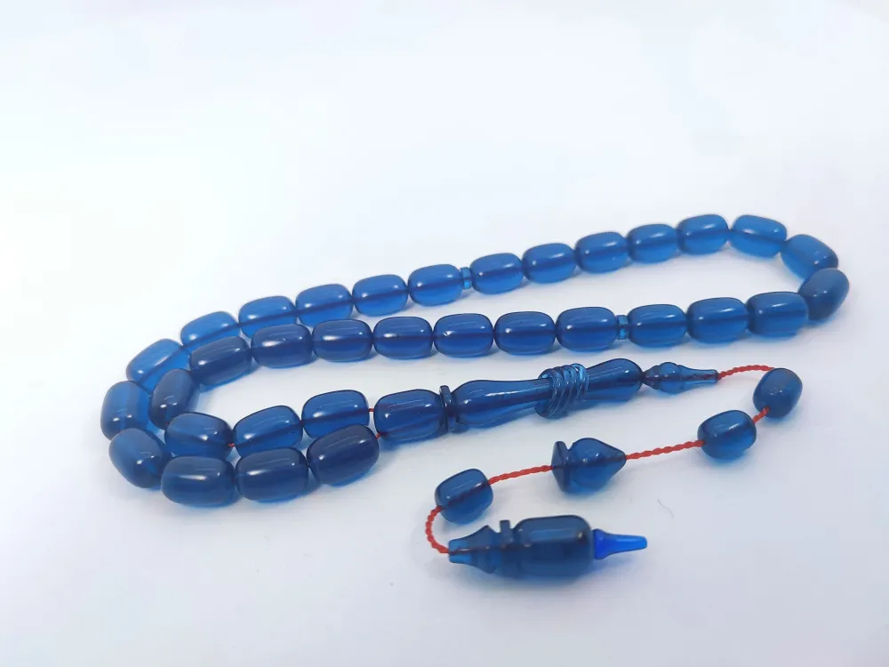 Ahmet Eryılmaz Usta Eseri̇ 0.6 Şeffaf Deli̇m İmame Halkalı Çi̇ft Ci̇lalı Alman Zar küçük resim 2