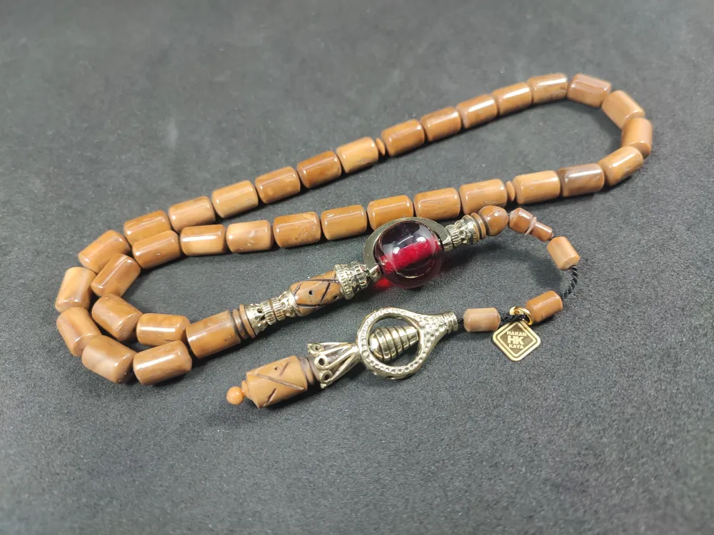 Hakan Kaya Usta  El İşçi̇li̇kli̇ Ağır Gümüş Nakkaşlı İri̇ Boy Naturel Kuka