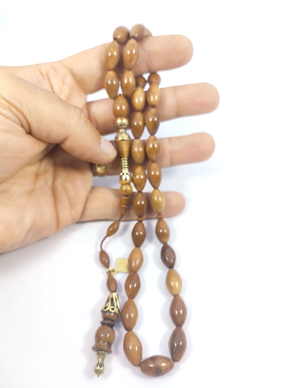 İskeçeli̇ Cemi̇l Usta Eseri̇ Gümüş Nakkaş İri̇ Boy Naturel Kuka küçük resim 5