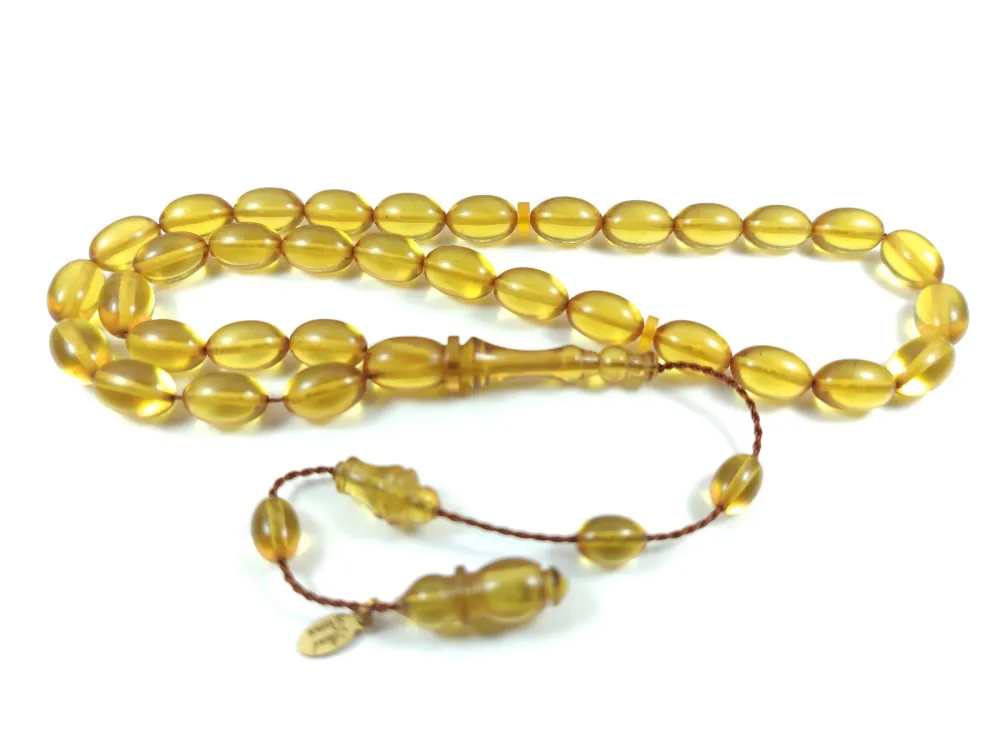 Ayhan Turan Usta İşi̇ İmzalı Mühürlü Sıkma Kehri̇bar küçük resim 2