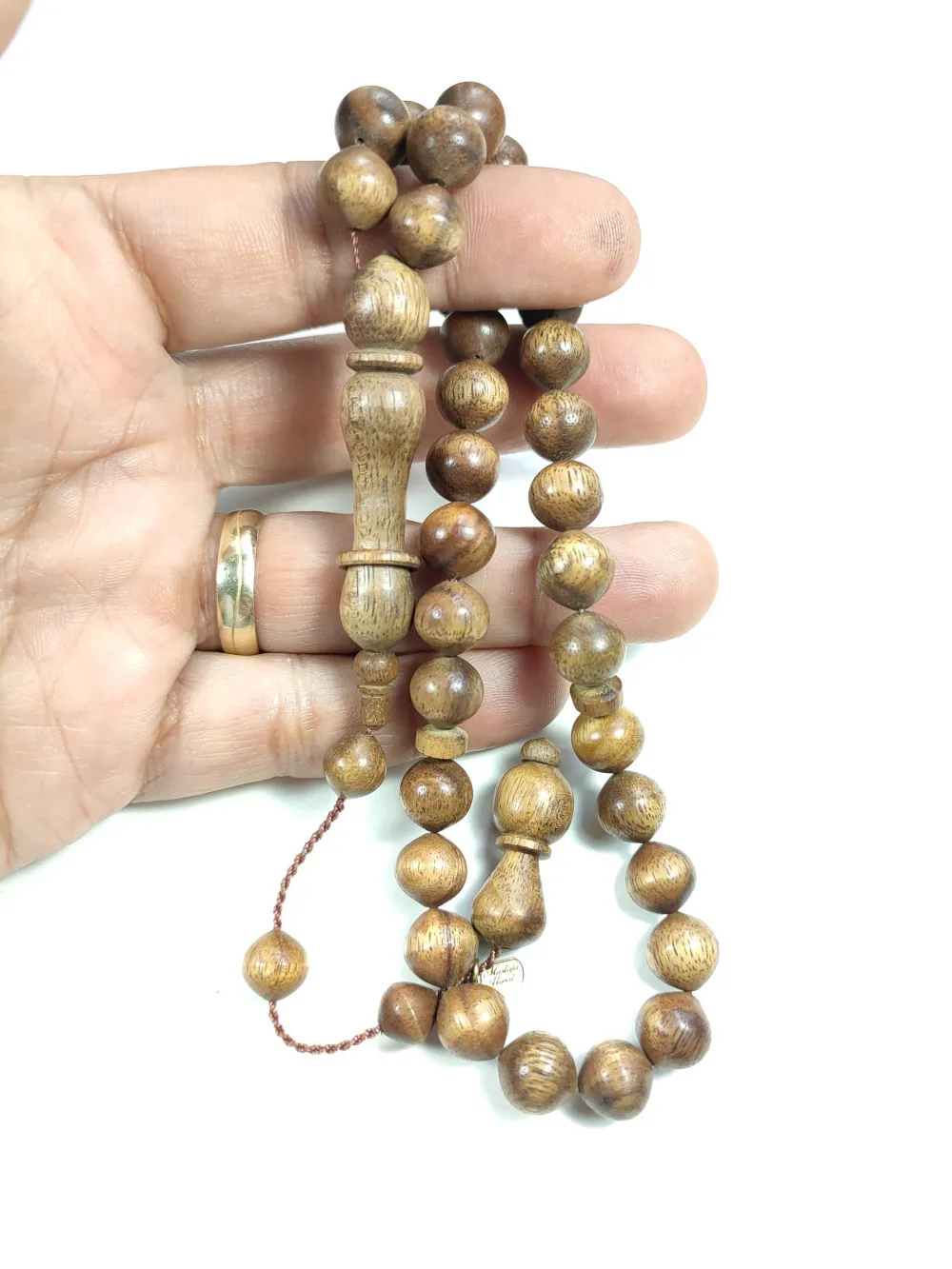 Hali̇l Hi̇lmi̇ Usta İşi̇ İmzalı Mühürlü  Endonezya Yeşi̇l Ağacı küçük resim 4