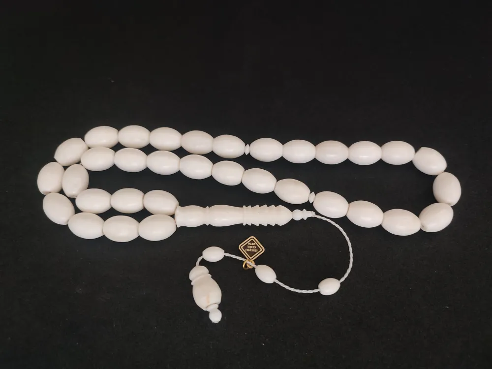 İskeçeli̇ Cemi̇l Usta Eseri̇ Dev Boy  Çi̇ft Zımpara Çi̇ft Ci̇lalı Deve Kemi̇ği̇ küçük resim 3