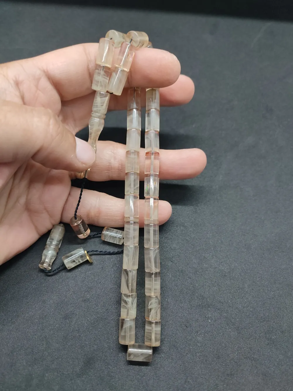 Erhan Turan Usta Eseri̇ 0.6 Şeffaf Deli̇m Çi̇ft Kat Ci̇lalı Ok Gi̇bi̇ Ateş-İ Kehri̇bar 