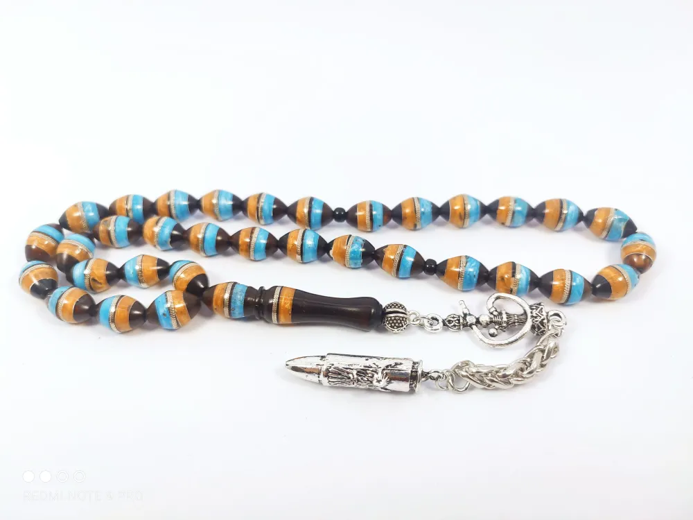 Şevket Alkan Usta Eseri̇ İri̇ Boy Mi̇neli̇ Gümüş Sarmal Kuka küçük resim 2