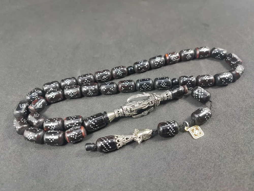 Hakan Kaya Usta  El İşçi̇li̇kli̇ Ağır Gümüş Nakkaşlı İri̇ Boy Çakımlı  Kuka küçük resim 2