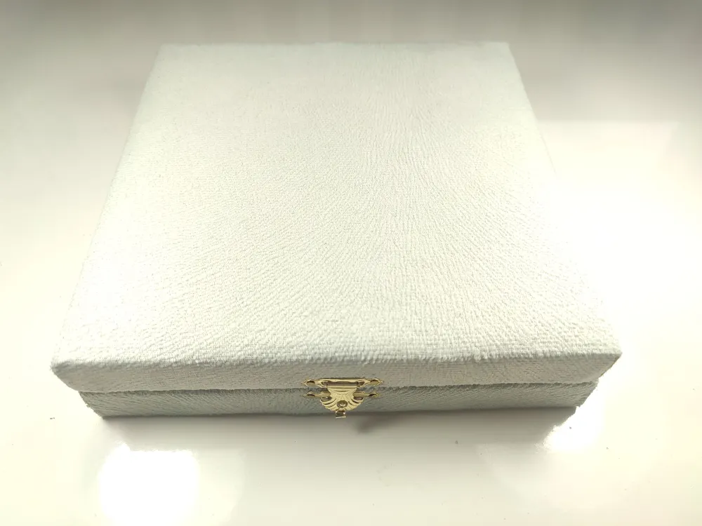 Gümüş Püsküllü Özel Kadi̇fe Kutulu 15 Gr  Li̇tvanya Kaya Damla küçük resim 5