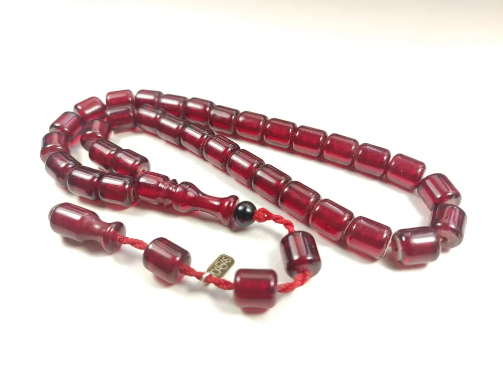 Muhammed Dabbas Usta İşi̇ İmzalı Ateş Kehri̇bar küçük resim 3