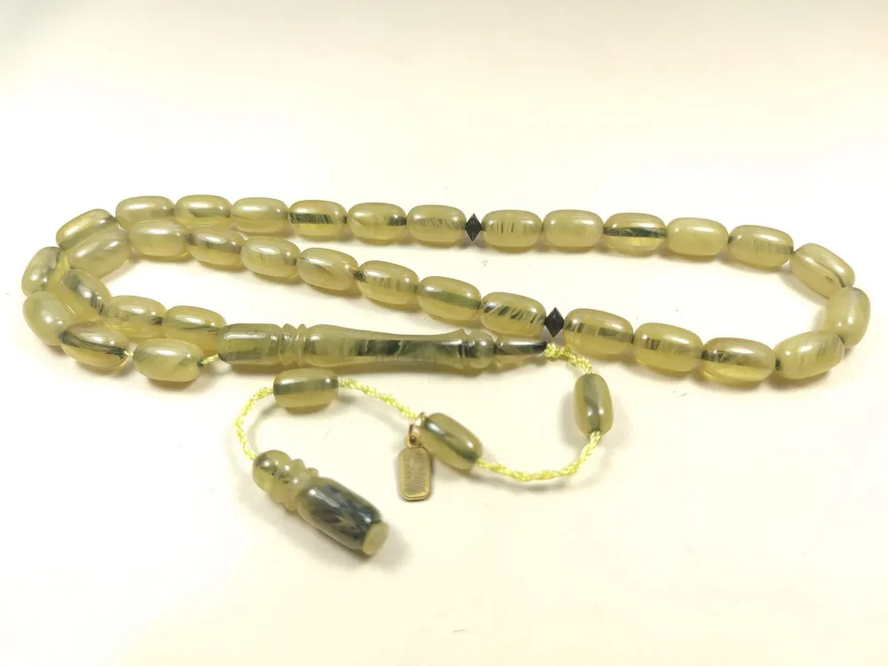 Mesut Elma Usta Eseri̇ İmzalı Kondüsyon Hari̇kası Sıkma Kehri̇bar küçük resim 3