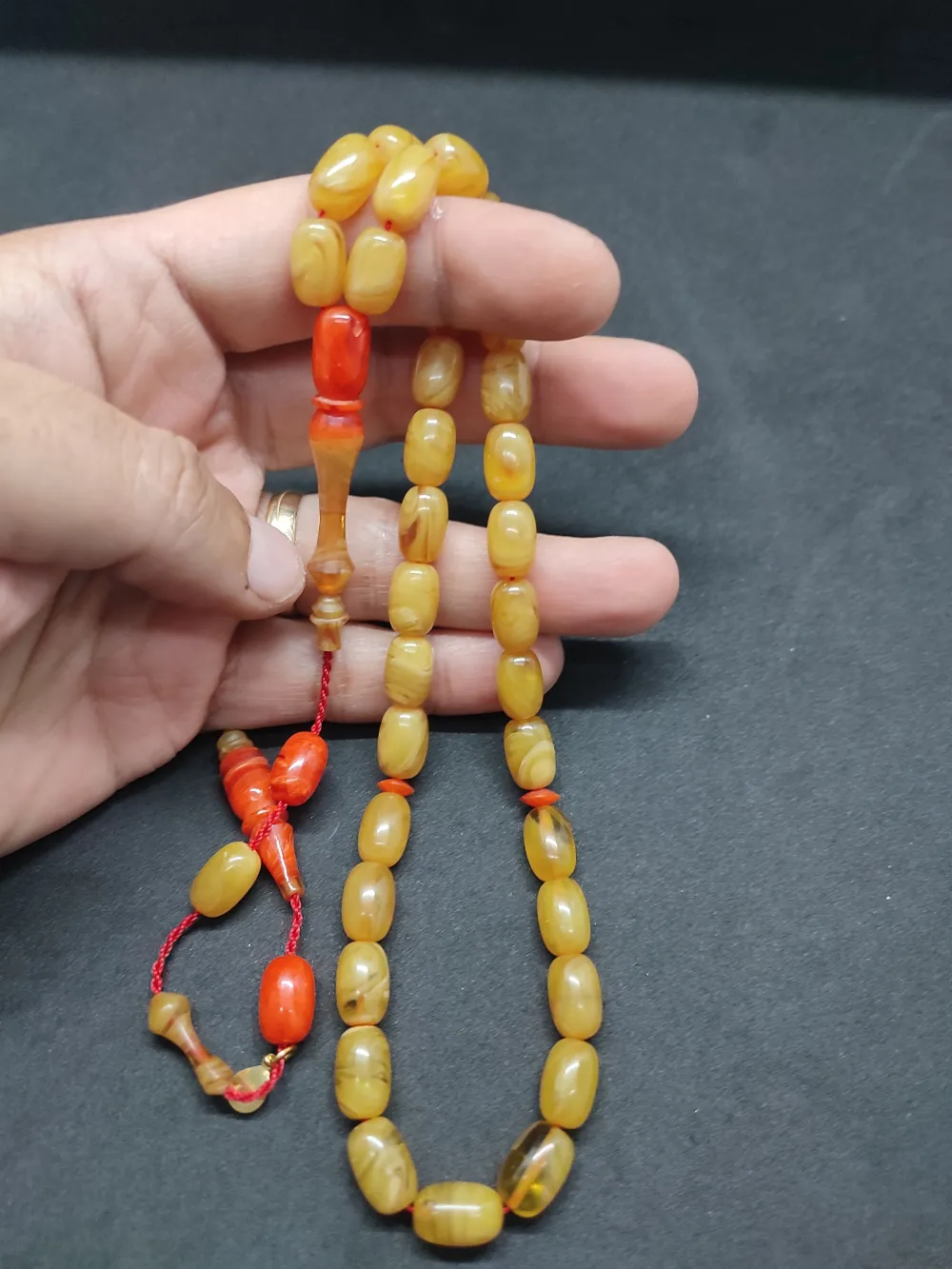 Ayhan Turan Usta Eseri̇ Ful Hare Ful Damar Eski̇ 0.6 Mm Deli̇m Sıkma Kehri̇bar küçük resim 4