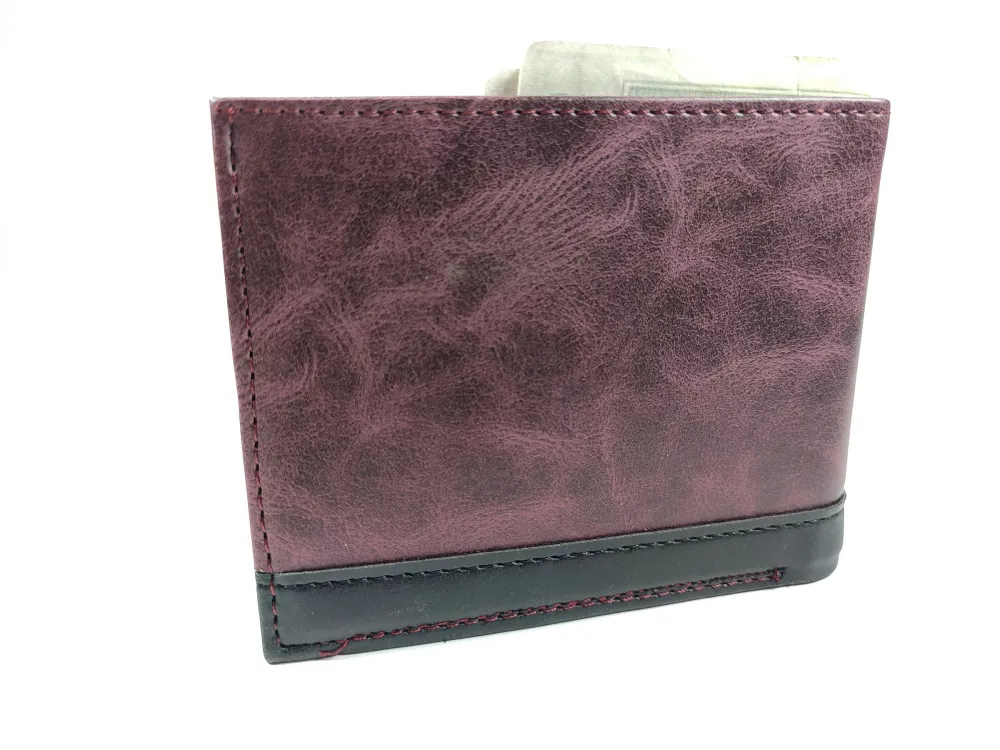 Hedi̇ye Kutulu Şık Deri̇ Cüzdan Kartlık Ve Kağıt Para Bölmeli̇ küçük resim 3