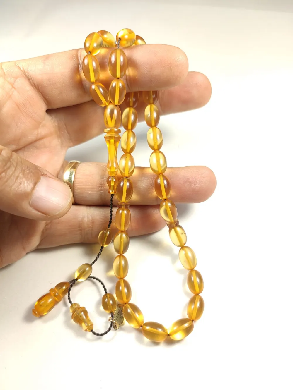 Furkan Gül Usta İşi̇ İmzalı Mühürlü  Alman Zar Kehri̇bar küçük resim 5