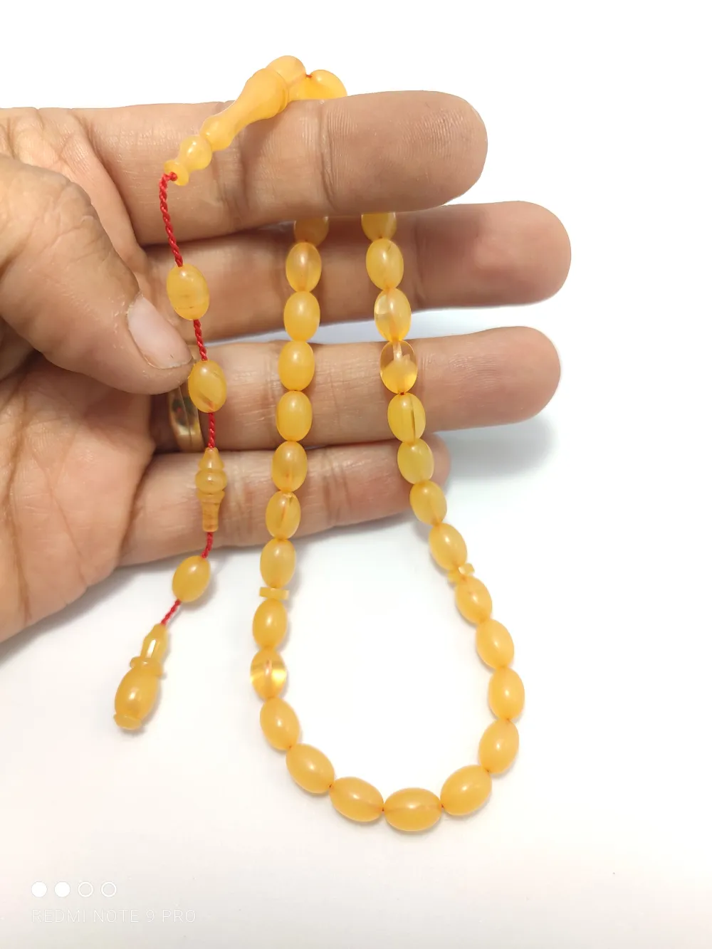 Darabacı Abdullah Usta Eseri̇ El Boy 3 Kat Ci̇lalı Sıkma Kehri̇bar küçük resim 5