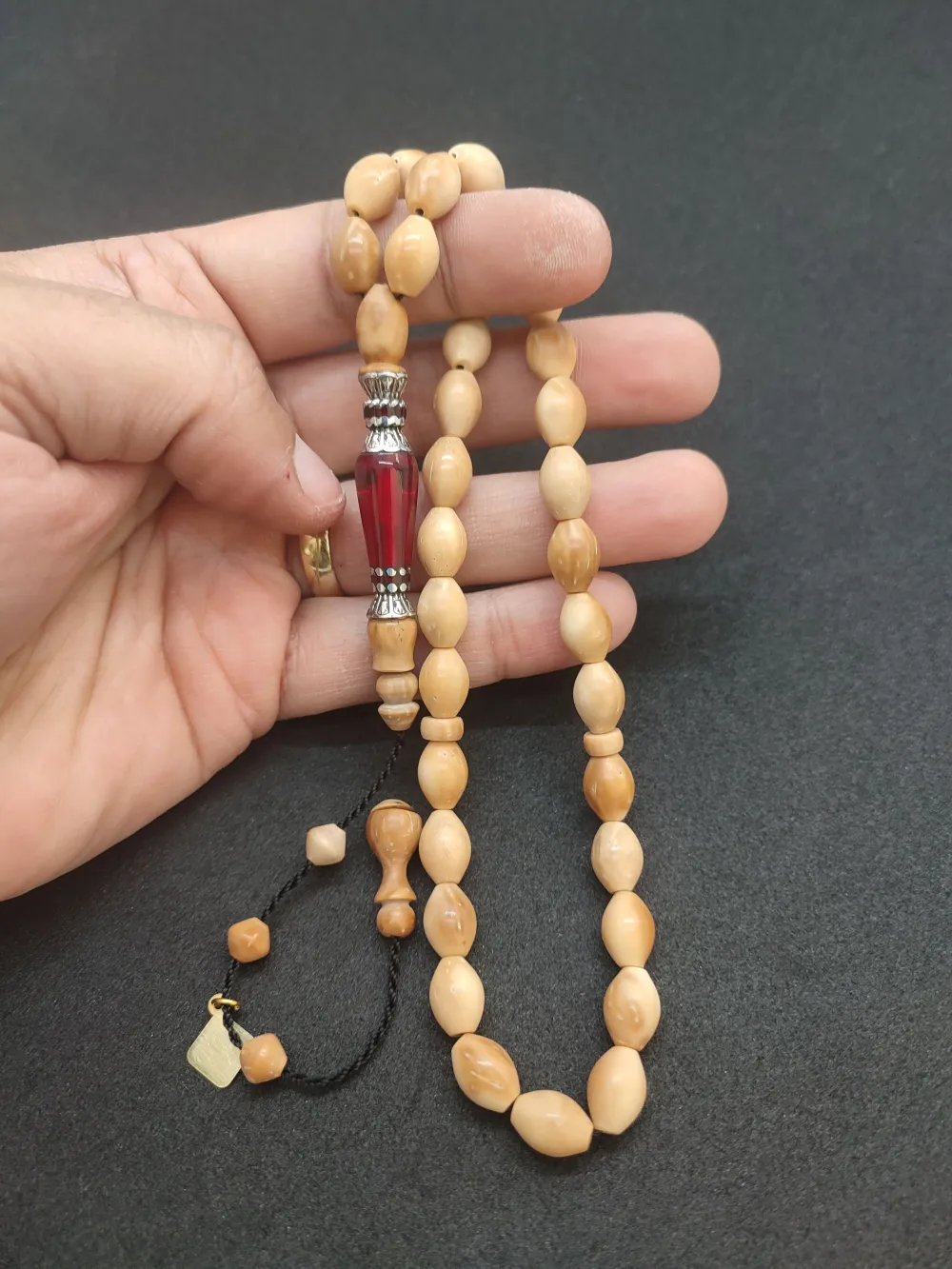 Hali̇l Hi̇lmi̇ Usta Eseri̇ Gümüş Nakkaş Naturel Kuka küçük resim 4