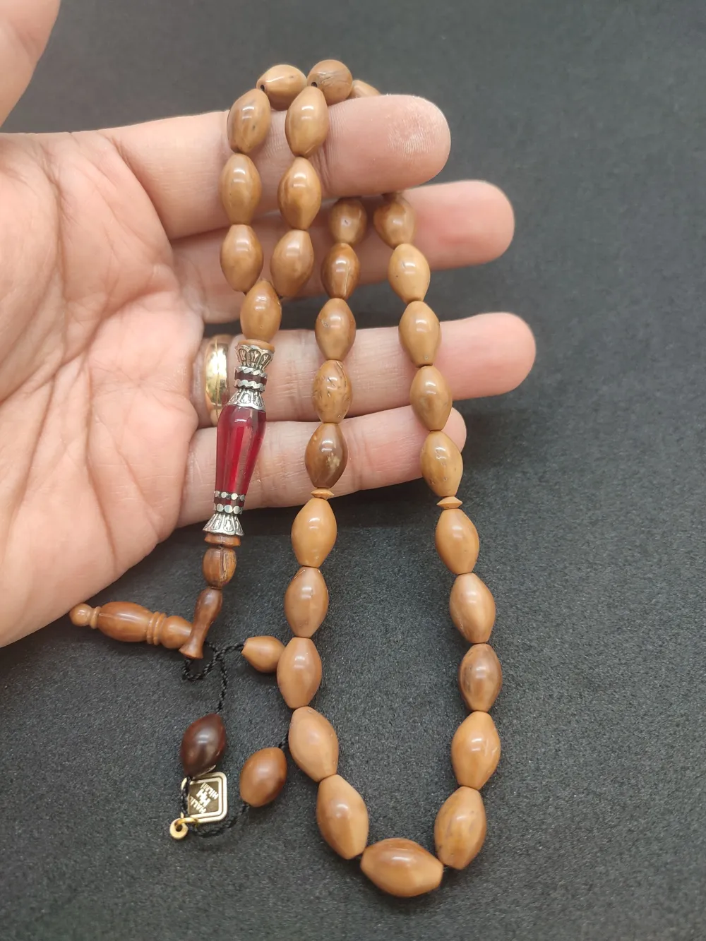 Hali̇l Hi̇lmi̇ Usta Eseri̇ Gümüş Nakkaş Naturel Kuka küçük resim 4