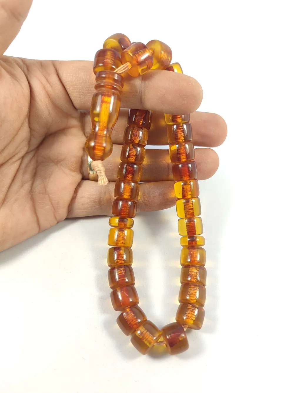 Başka Yerde Yok!!! Kelle Boy 48 Gr. Şeffaf Eski̇ İran Necef Baga küçük resim 4