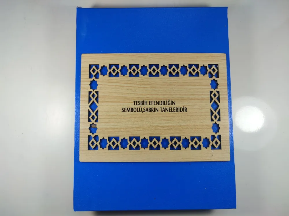 Lüx Deri̇ 5 Li̇ Tesbi̇h Kutusu küçük resim 5