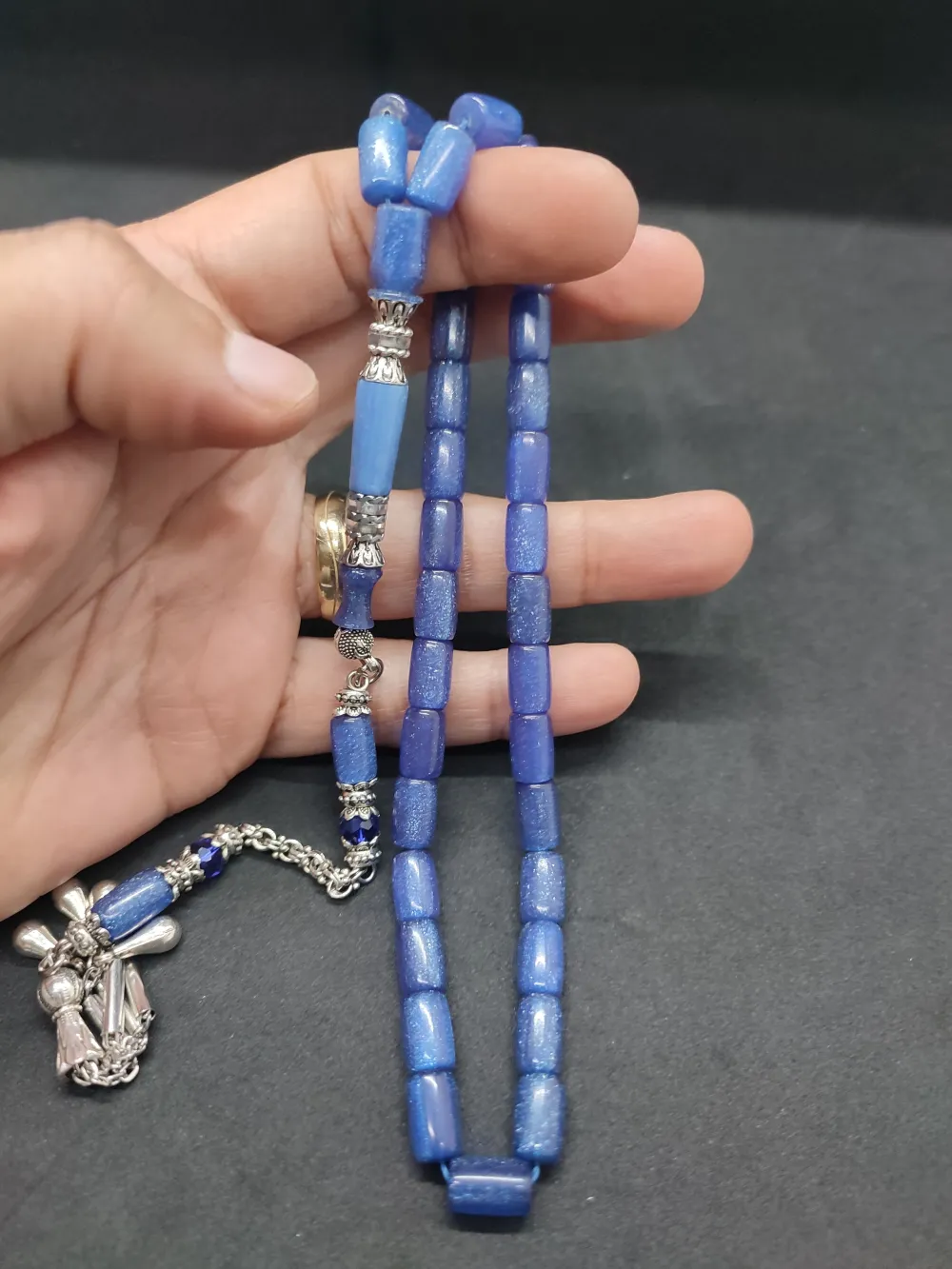 Şevket Alkan Usta Eseri̇ Gümüş Nakkaş İşlemeli̇ Objeden  Katali̇n küçük resim 4